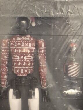 New & Sealed🎅 Tesla Optimus bot Holiday Edition Action Figure Christma